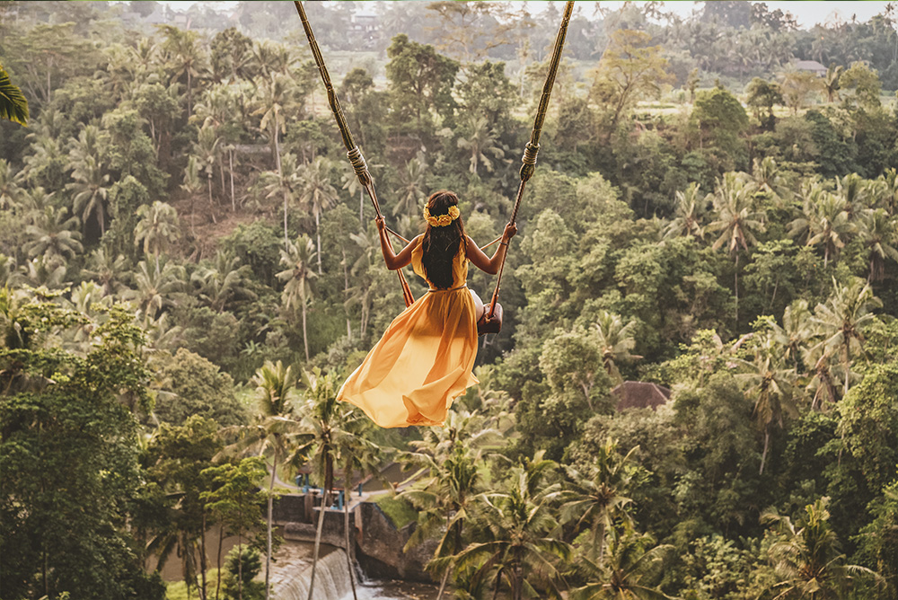 Naturaleza tropical en Bali